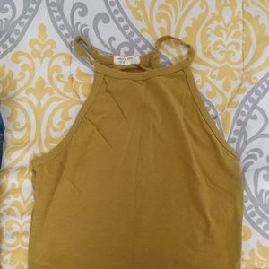 Halter crop top
